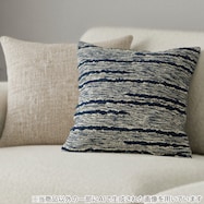 クッションカバー 45×45cm(タフトジオTG2501 BL)