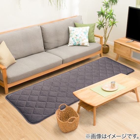 洗える ラージフロアクッション(NクールWSP2501GY) 4枚目画像