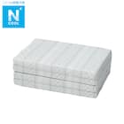 4つ折りフロアクッション(NクールGI2501GY) 1枚目画像