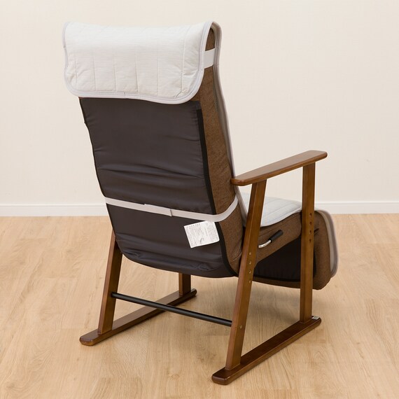 ロング座椅子パッド(NクールWSP NCW2508 LGY) 5枚目画像