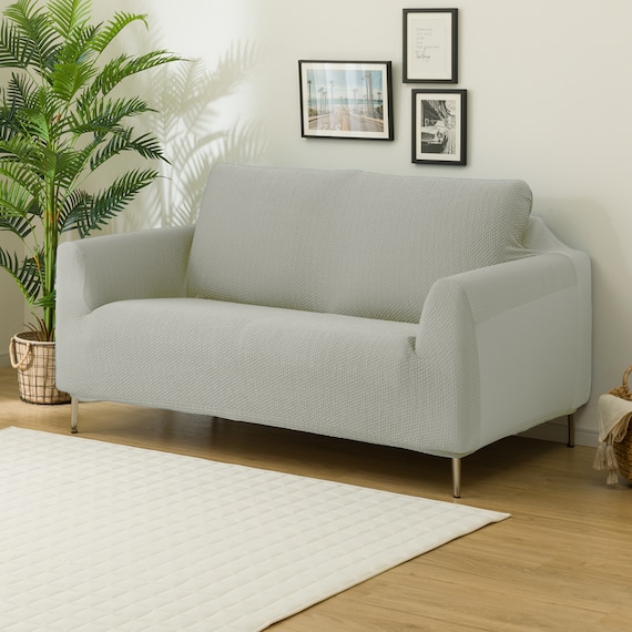 ストレッチソファカバー(Nクール NC2509 LGY 2人掛け) 16枚目画像