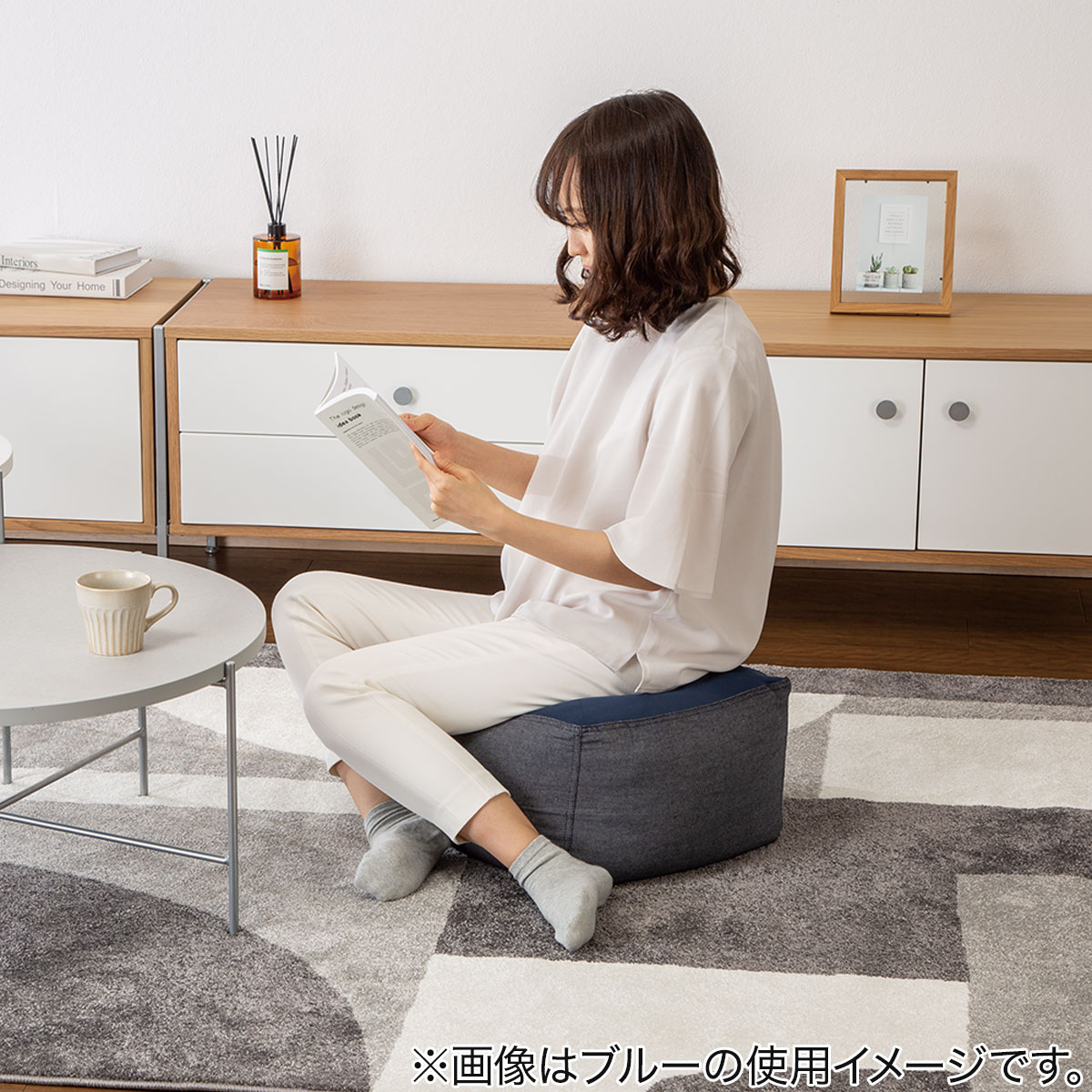 ミニビーズクッション専用カバー(NA2506 IV) | ニトリネット