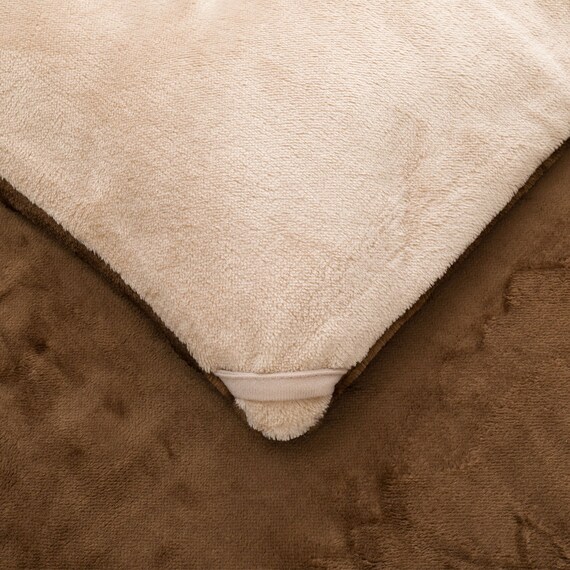 リバーシブルこたつ掛けふとん 長(RE2401 BR/BE) 13枚目画像