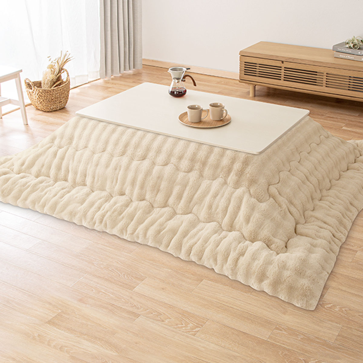 こたつ掛けふとん(NウォームWSP RP2414 BE)通販 | ニトリネット【公式】 家具・インテリア通販