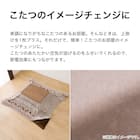 こたつ上掛け 大判(RK2412) 3枚目画像