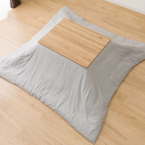 こたつ掛布団カバー 長方形(NウォームSP FL2407 GY) 13枚目画像