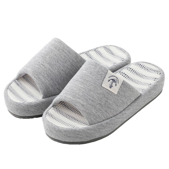 スリッパ Mサイズ(コンフォートBDMSグレー gSRx1 M) 1枚目画像