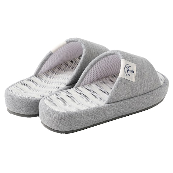 スリッパ Mサイズ(コンフォートBDMSグレー gSRx1 M) 8枚目画像