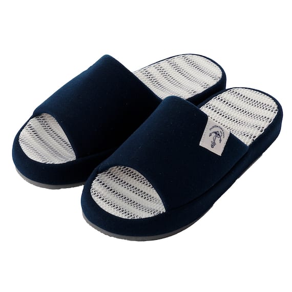 スリッパ Lサイズ(コンフォートBDMSネイビー gSRx1 L) 1枚目画像