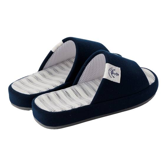 スリッパ Lサイズ(コンフォートBDMSネイビー gSRx1 L) 4枚目画像