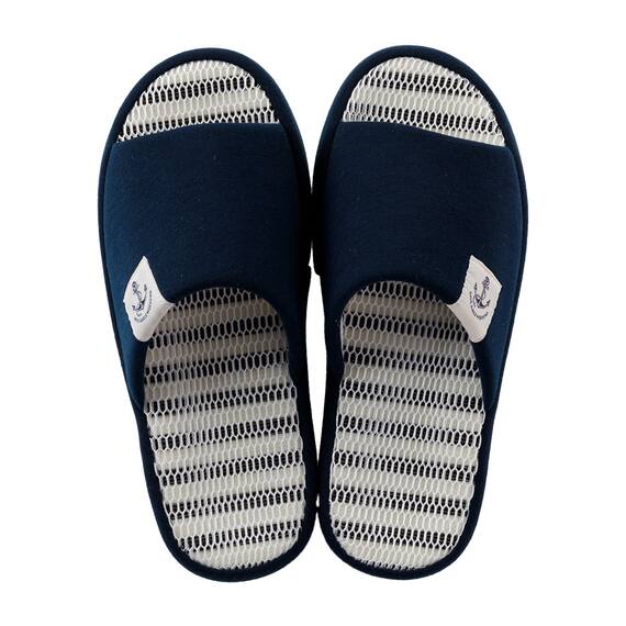 スリッパ Lサイズ(コンフォートBDMSネイビー gSRx1 L) 5枚目画像