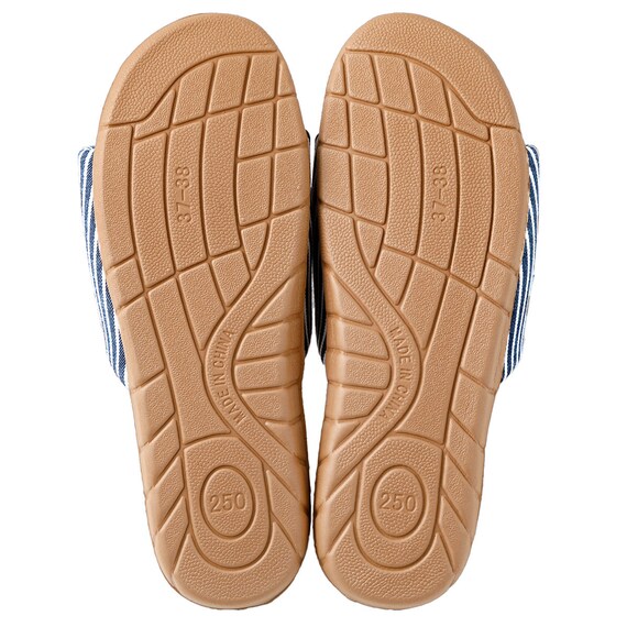 サンダル Mサイズ(ボーダー ブルー ngSDx01 M) 3枚目画像