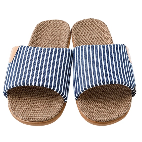 サンダル Mサイズ(ボーダー ブルー ngSDx01 M) 6枚目画像