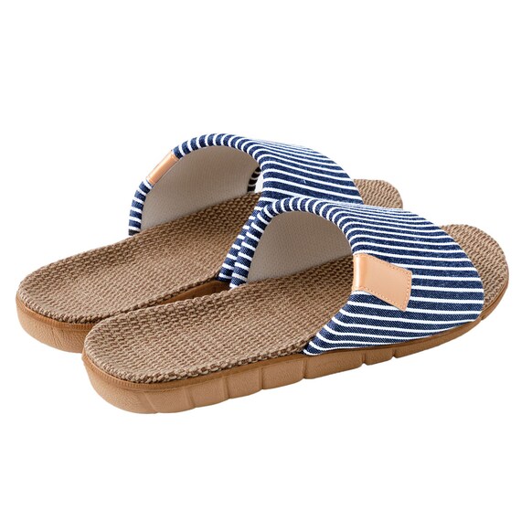 サンダル Mサイズ(ボーダー ブルー ngSDx01 M) 7枚目画像