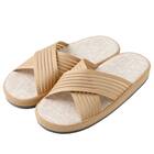 スリッパ Lサイズ(コンフォートクロス ベージュ gSRx3 L) 1枚目画像