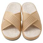 スリッパ Lサイズ(コンフォートクロス ベージュ gSRx3 L) 5枚目画像