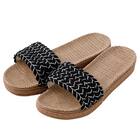 サンダル Mサイズ(厚底ロープ ブラック gSDx2 M) 1枚目画像