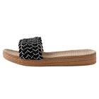 サンダル Mサイズ(厚底ロープ ブラック gSDx2 M) 4枚目画像