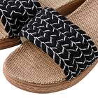 サンダル Mサイズ(厚底ロープ ブラック gSDx2 M) 5枚目画像