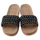 サンダル Mサイズ(厚底ロープ ブラック gSDx2 M) 6枚目画像