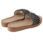 サンダル Mサイズ(厚底ロープ ブラック gSDx2 M) 7枚目画像