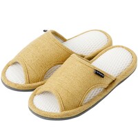 【デコホーム商品】スリッパ Mサイズ(ドビーMS イエロー ngSR12)