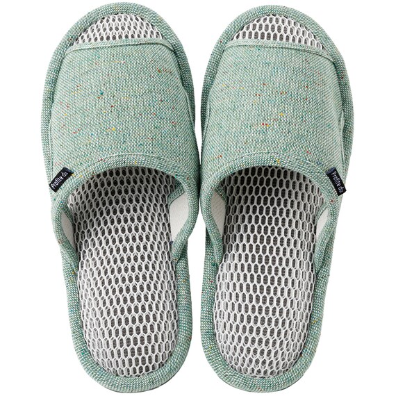 スリッパ Lサイズ(ドビーMS グリーン ngSR12) 2枚目画像