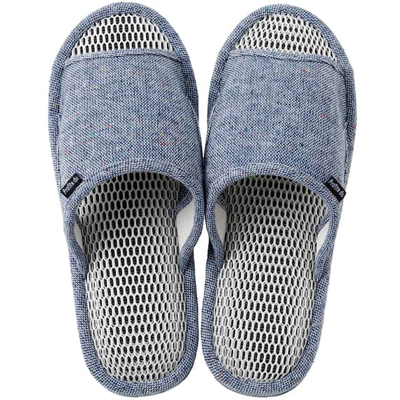 スリッパ LLサイズ(ドビーMS ブルー ngSR12) 2枚目画像