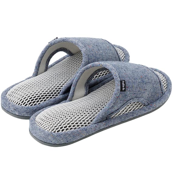 スリッパ LLサイズ(ドビーMS ブルー ngSR12) 6枚目画像