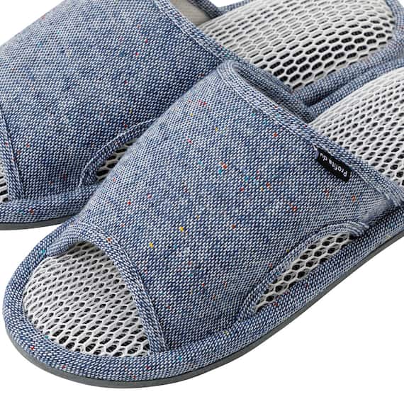 スリッパ LLサイズ(ドビーMS ブルー ngSR12) 7枚目画像