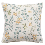 クッションカバー(JQリーフ イエロー gSCz2)