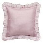 クッションカバー(フリル パープル NG04) 1枚目画像