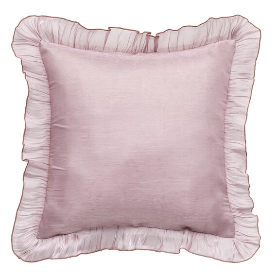 クッションカバー(フリル パープル NG04) 1枚目画像