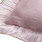 クッションカバー(フリル パープル NG04) 4枚目画像