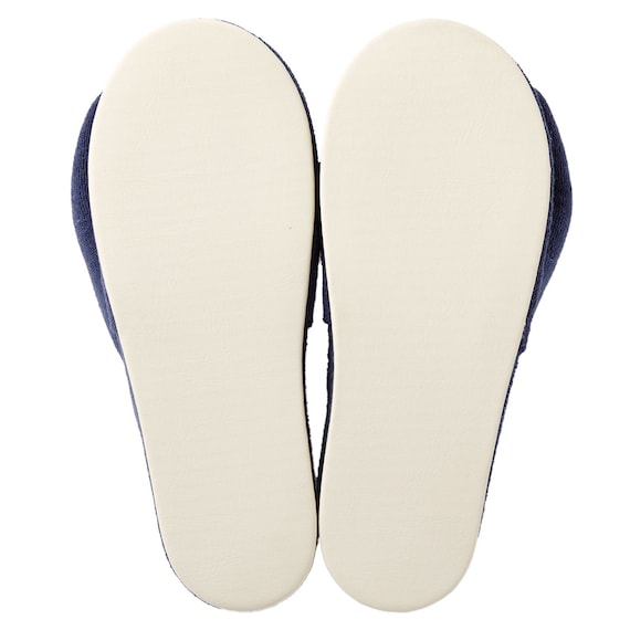 スリッパ Mサイズ(パイル ネイビー ngSRm04 M) 3枚目画像