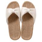 サンダル Mサイズ(リボン アイボリー ngSDn07 M) 2枚目画像