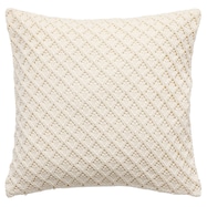 クッションカバー(クロシェ アイボリー gSCy4)