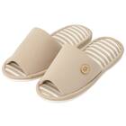 スリッパ(MYリボタンRB003 ベージュ F) 1枚目画像