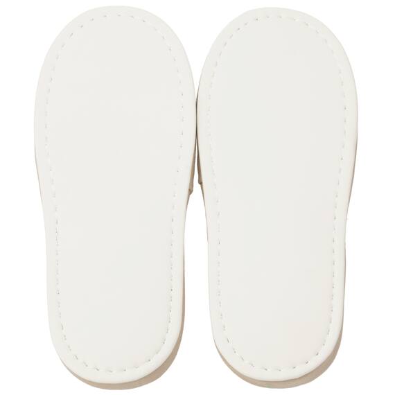 スリッパ(MYリボタンRB003 ベージュ F) 4枚目画像