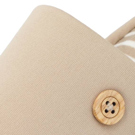 スリッパ(MYリボタンRB003 ベージュ F) 6枚目画像