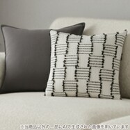 クッションカバー(カットシシュウ KS001 BK)