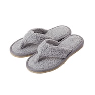 スリッパ(パイル ハナオ HS002 GY L)