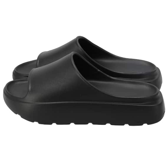 厚底サンダル(EVA ブラック L) 5枚目画像