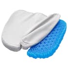 接触冷感ジェルシートクッション(NクールSP U CG001 GY) 13枚目画像