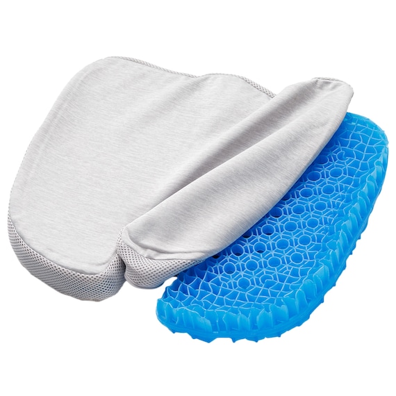 接触冷感ジェルシートクッション(NクールSP U CG001 GY) 13枚目画像