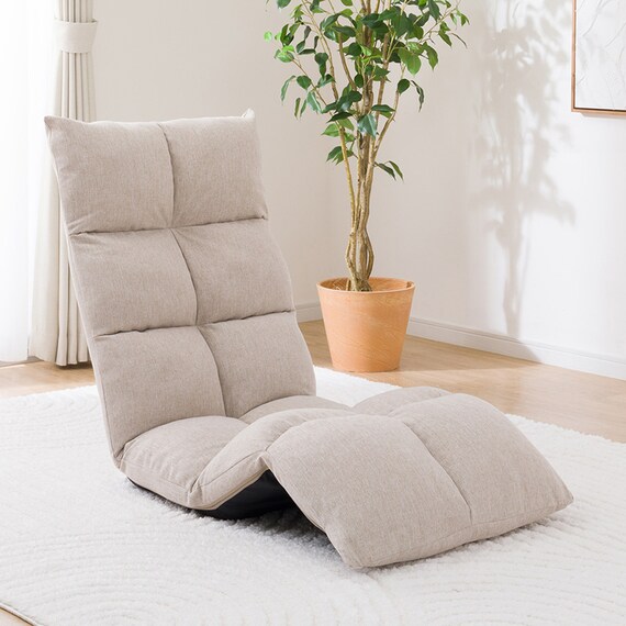 首・脚リクライニング座椅子(LC-B18YS BE) 2枚目画像