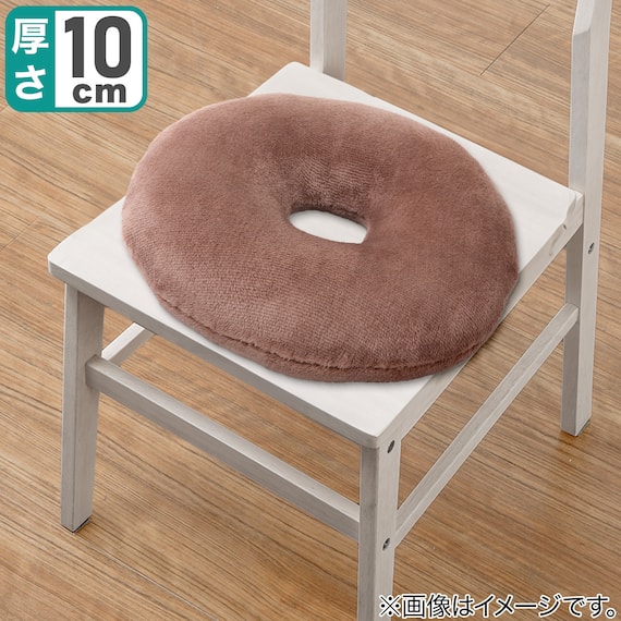 円座クッション(SL2501 BR) 2枚目画像