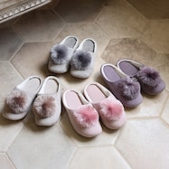 ルームシューズ(ポンポンRS25)