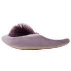 ルームシューズ(ポンポンRS25 パープル M) 3枚目画像