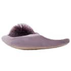 ルームシューズ(ポンポンRS25 パープル M) 3枚目画像